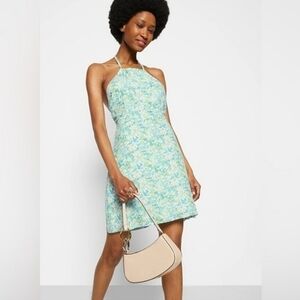 Faithfull the Brand Gaia Mini Dress Varenna Floral NWT